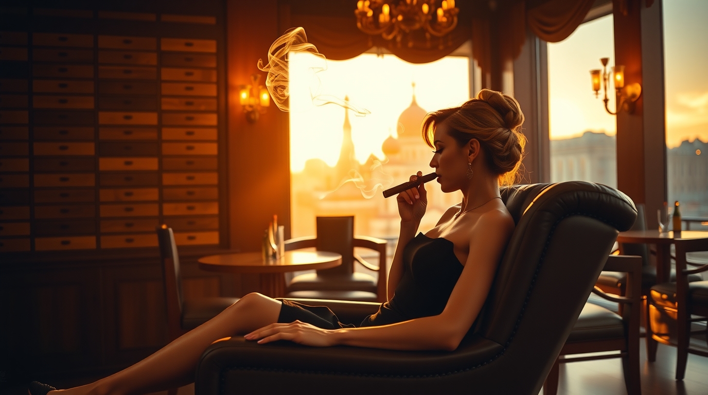 где покурить сигары